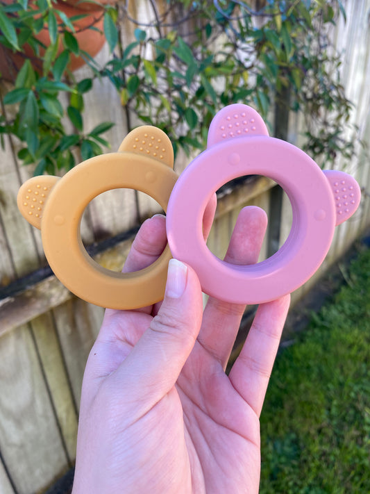 Bear Teething Rattle