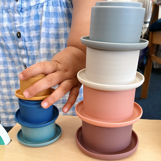 Stacking Silicone Cups